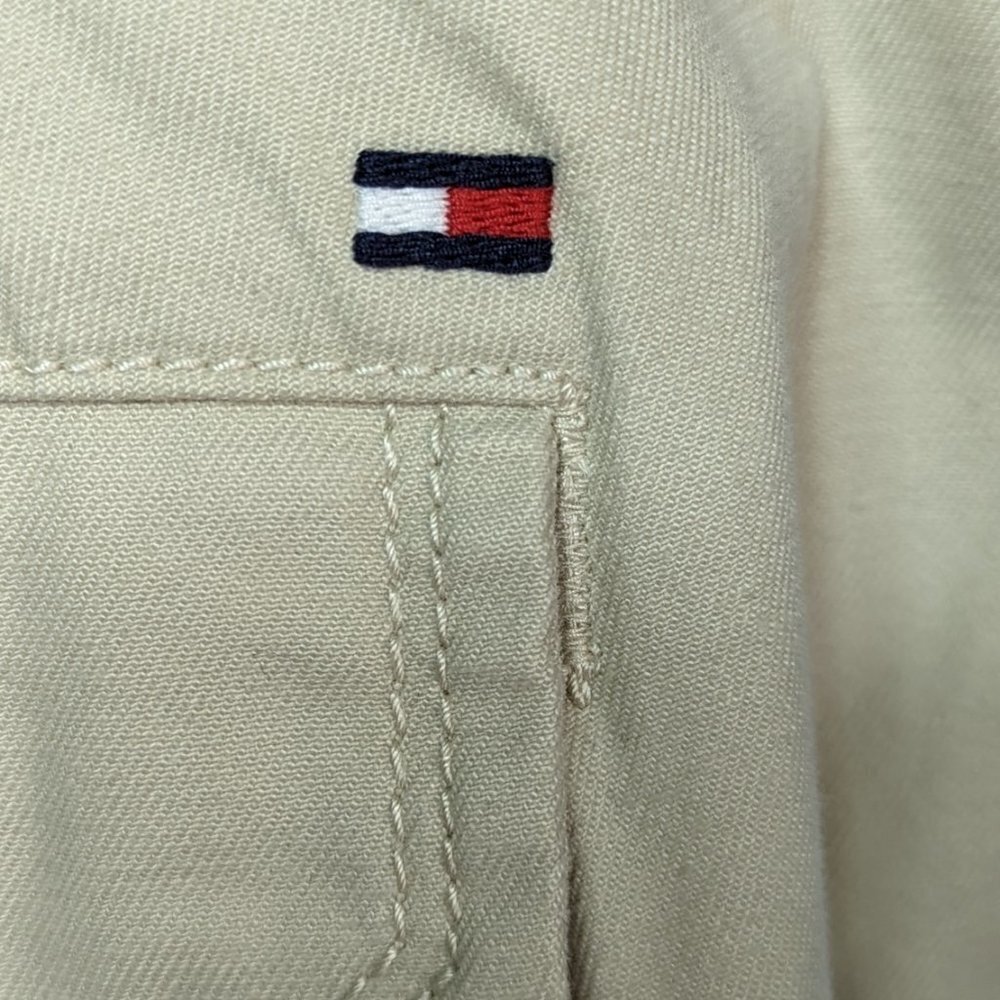 TOMMY HILFIGER Classic Fit Cotton Twill Cargo Shorts Khaki Size 38 - Picture 10 of 15